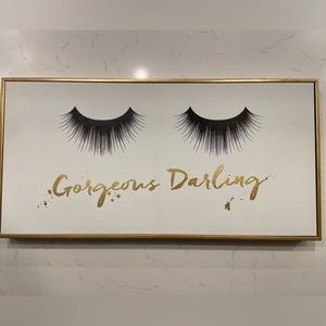 Colleen Karis Design Wall Art “Gorgeous Darling” Lashes